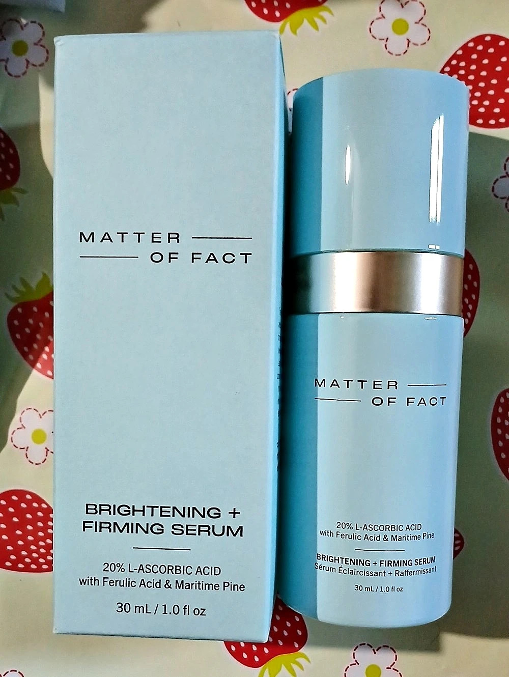 MATTER OF FACT Brightening + Firming Serum NIB & FULL SIZE